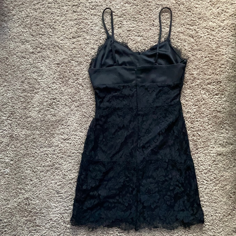 Black lace dress from forever 21
